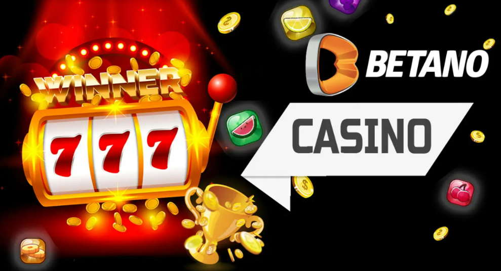 Betano Kupa ve slot makinelerinin bulunduğu Casino ana ekranı.